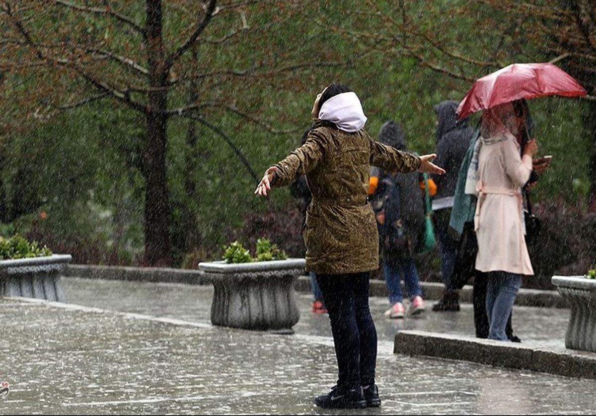 رگبار باران در ۱۷ استان کشور 
