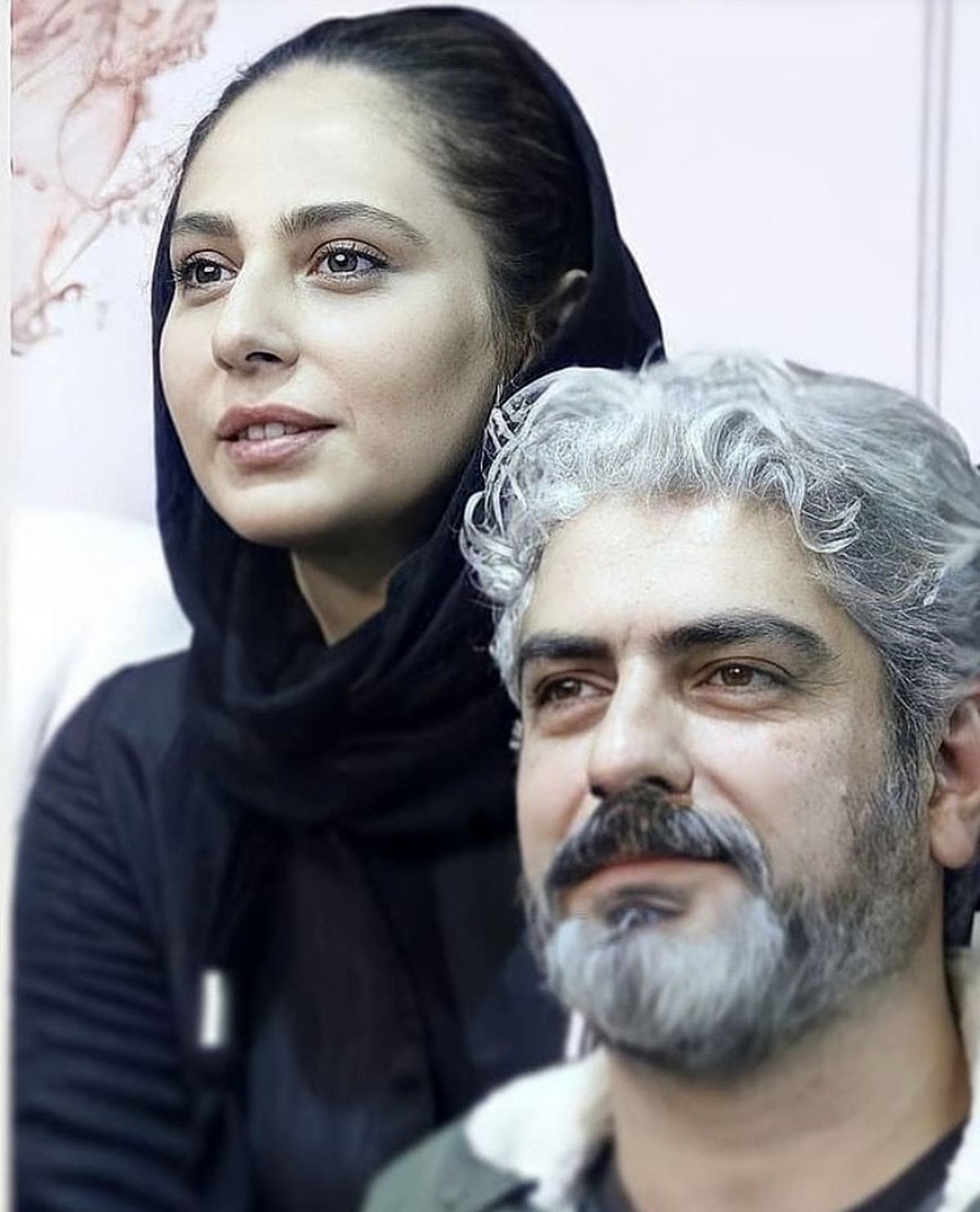 مهدی پاکدل و همسر دومش + عکس
