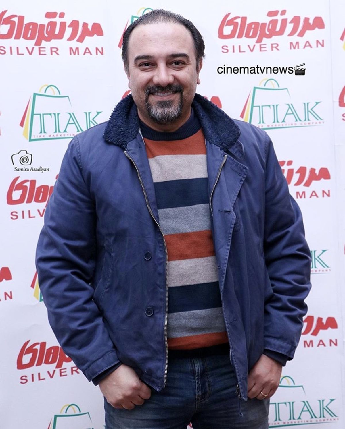 برزو ارجمند در اکران مردمی مرد نقره ای + عکس