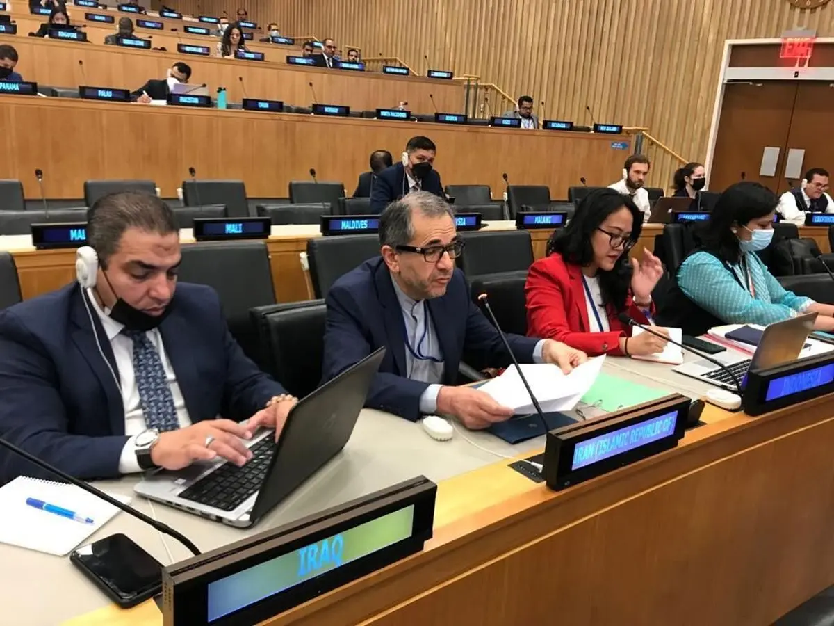 تاکید تختروانچی بر حق حاکمیتی اعضای سازمان ملل بر نظارت بر سلاحهای متعارف خود