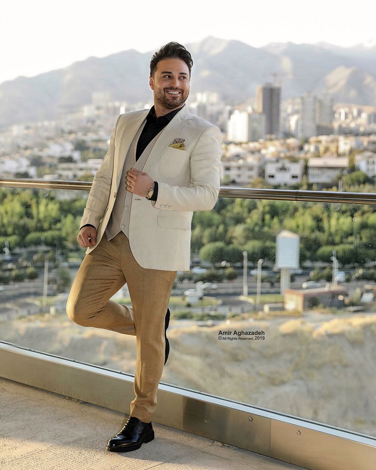بابک جهانبخش خوشتیپ و سنگین+عکس