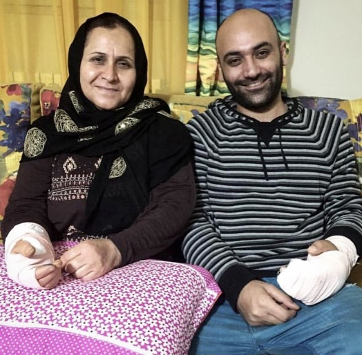 سانحه ای که برای مهدی کوشکی و مادرش رخ داد + عکس