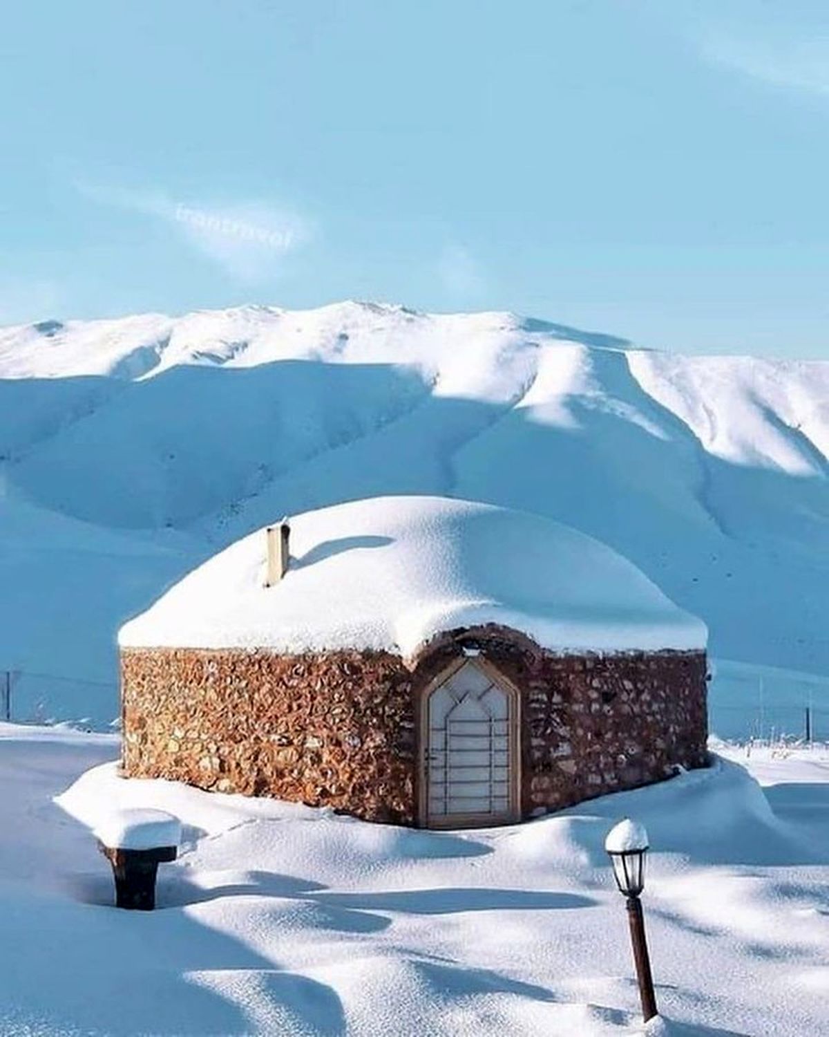 اینجا قطب شمال نیست، مشگین‌شهر اردبیل است+عکس