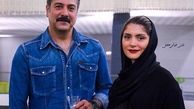 حمیدرضا پگاه و همسرش+عکس