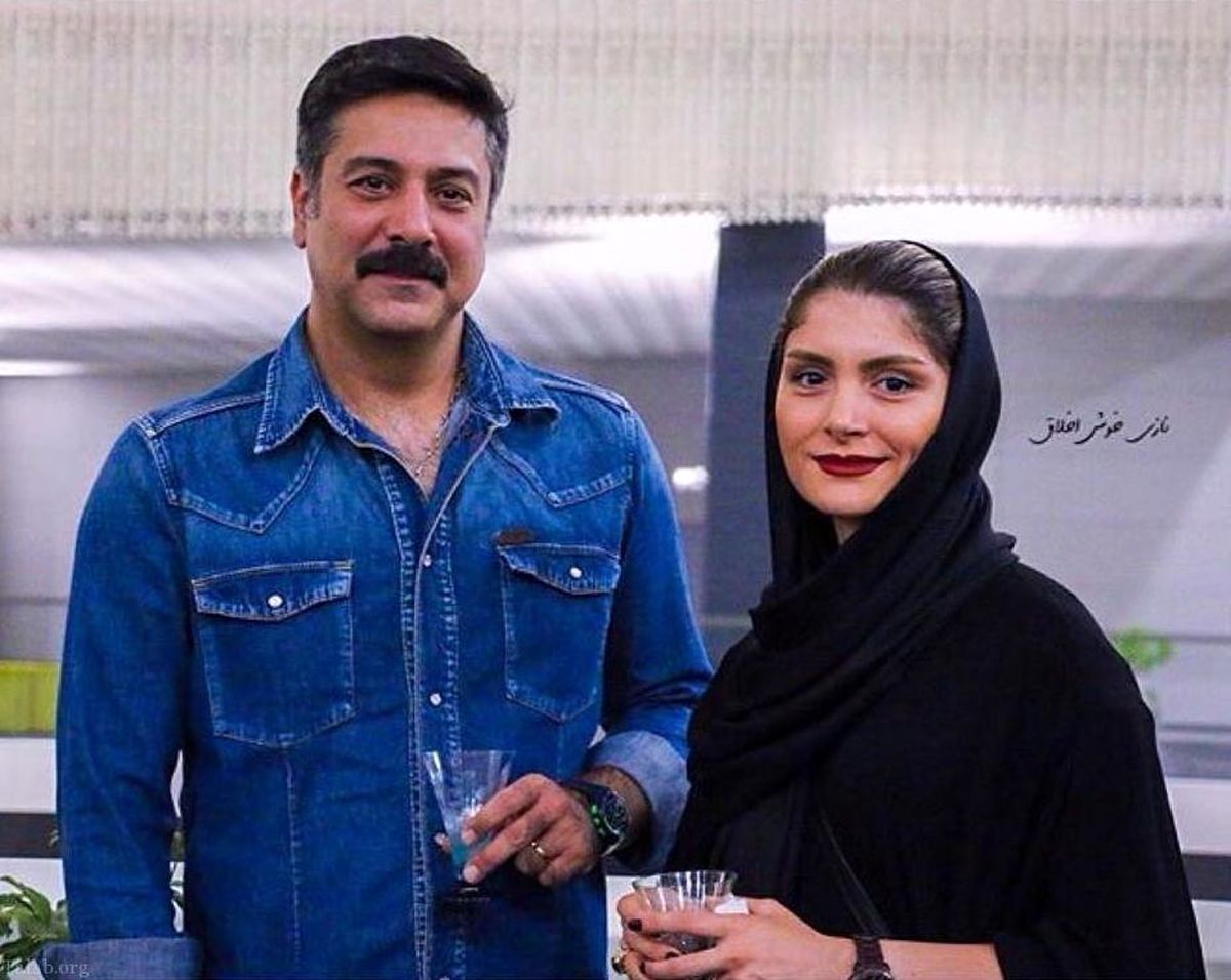 حمیدرضا پگاه و همسرش+عکس
