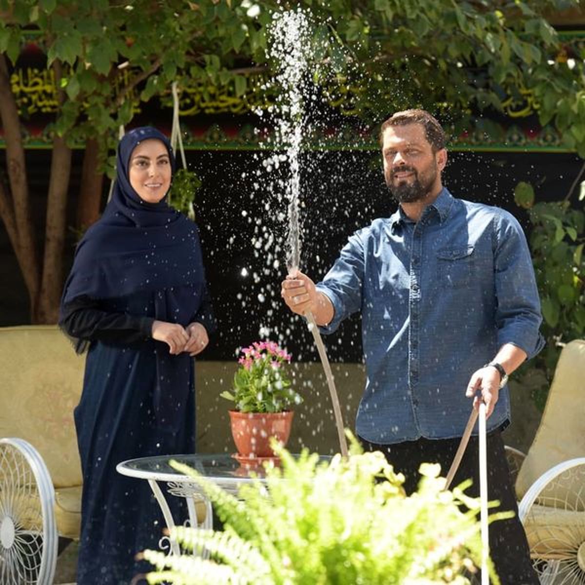 همبازی شدن پژمان بزغی با بازیگر وارش + عکس