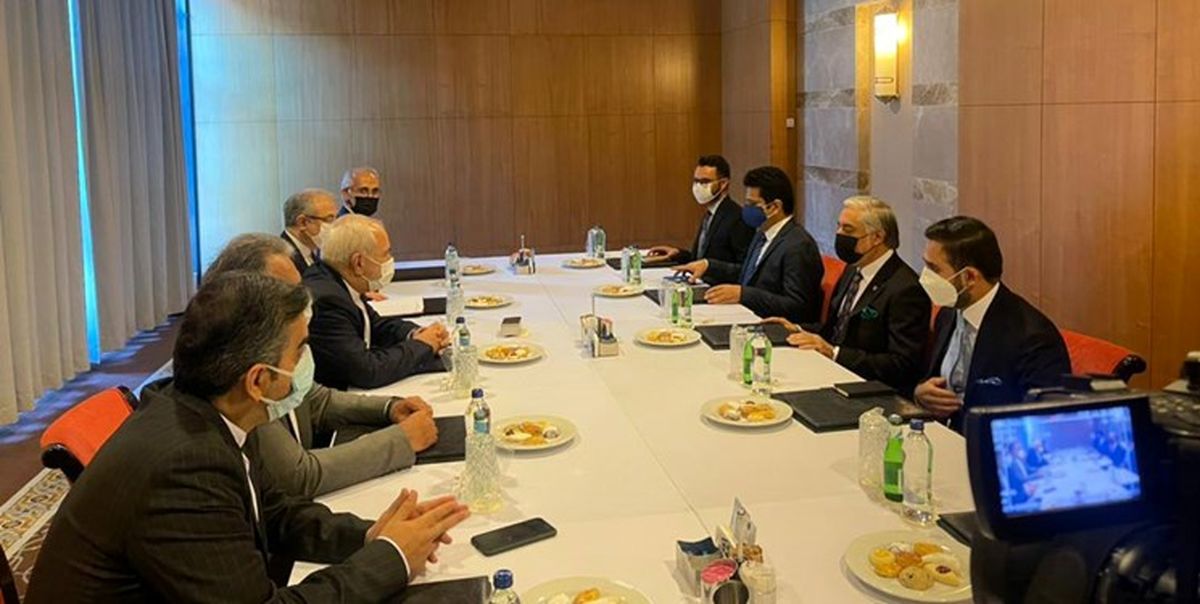 دیدار ظریف با عبدالله عبدالله