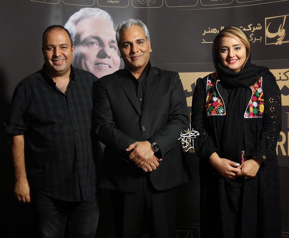 نرگس محمدی و علی اوجی در کنار واسطه ازدواجشان+عکس