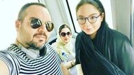 شهرام قائدی و همسر و دختر خوشتیپش