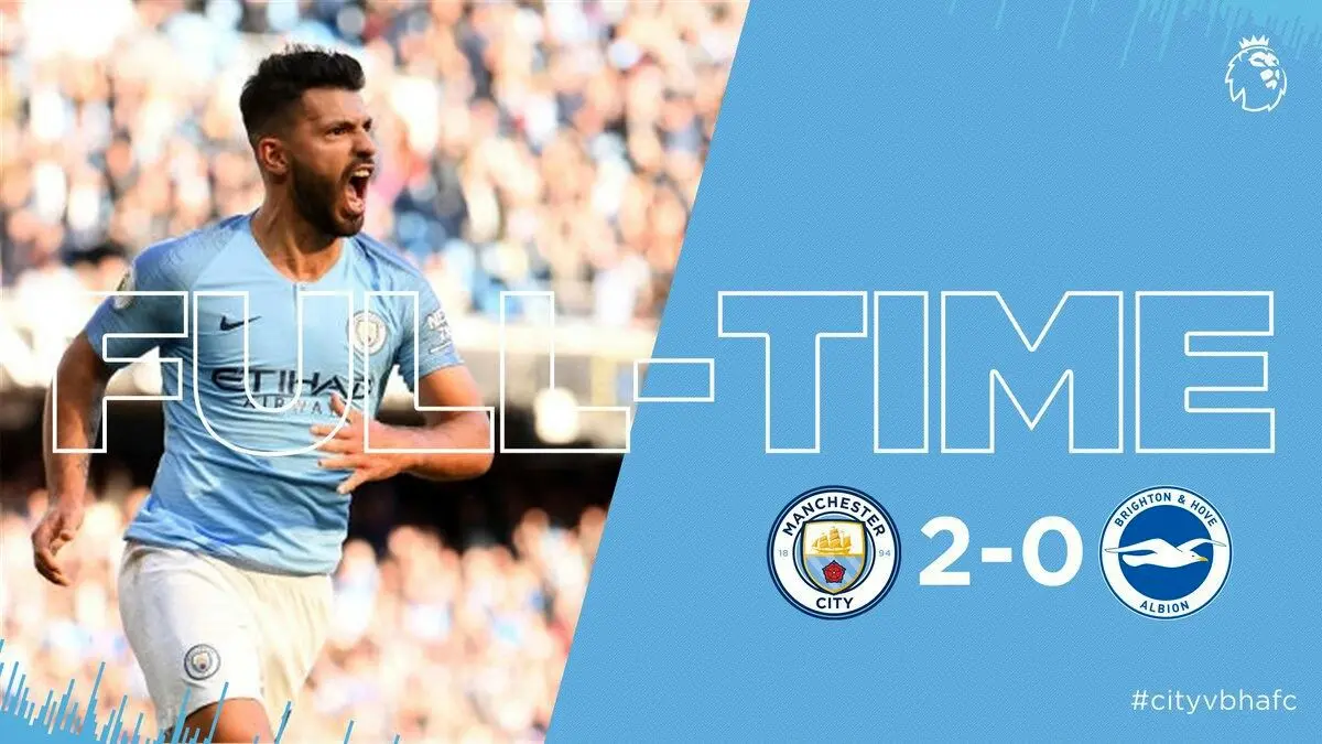 خلاصه بازی منچسترسیتی و برایتون +فیلم