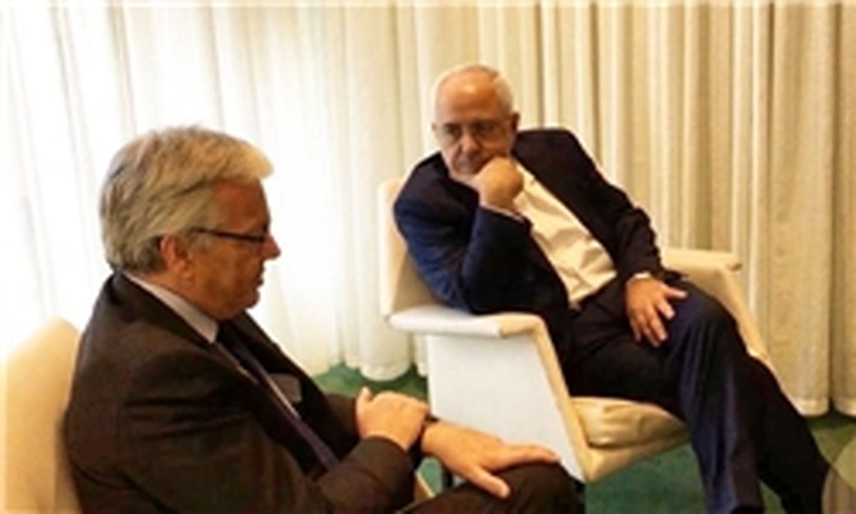 ظریف با همتای بلژیکی خود دیدار و گفت‌وگو کرد
