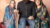 علی زندوکیلی و مادر و مادربزرگش + عکس