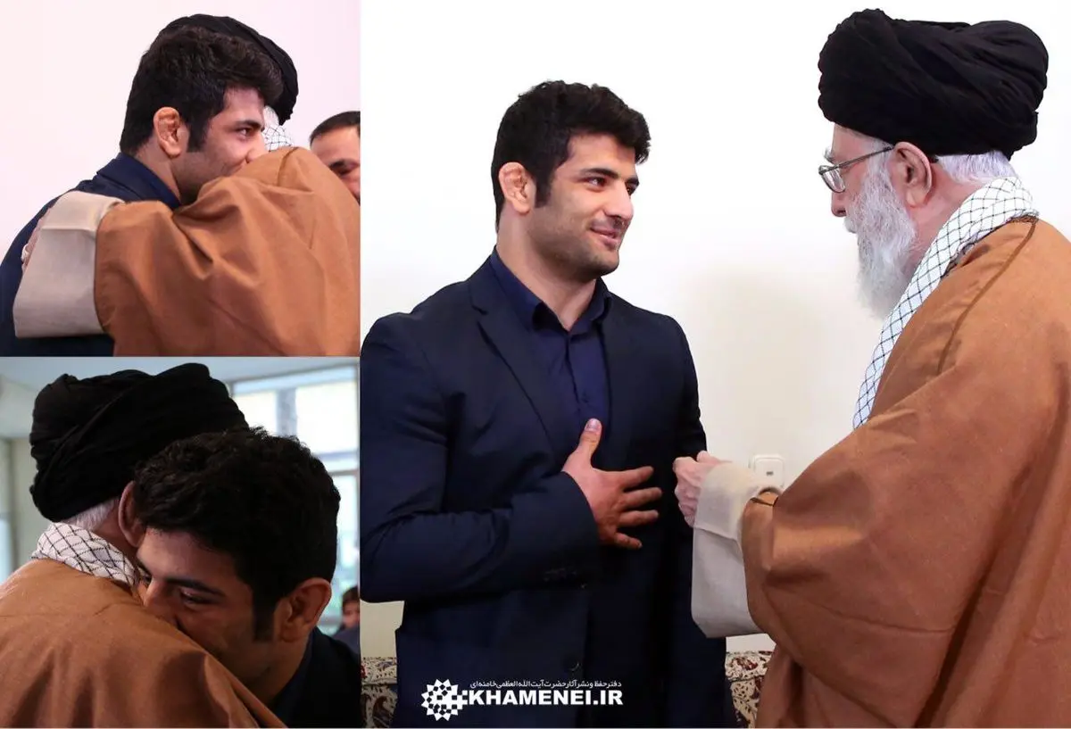 پیام سیاسی یک آغوش