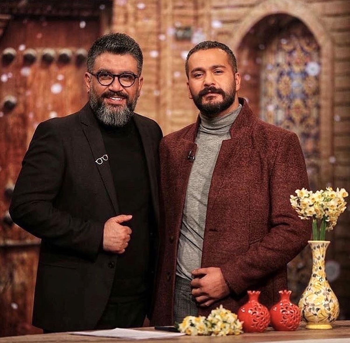 میلاد کی مرام میهمان برنامه تلوزیونی + عکس