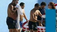 عکس جنجالی پادشاه مغرب و همسرش در ساحل/عکس