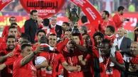 روحانی پرسپولیسی در جشن قهرمانی+ عکس