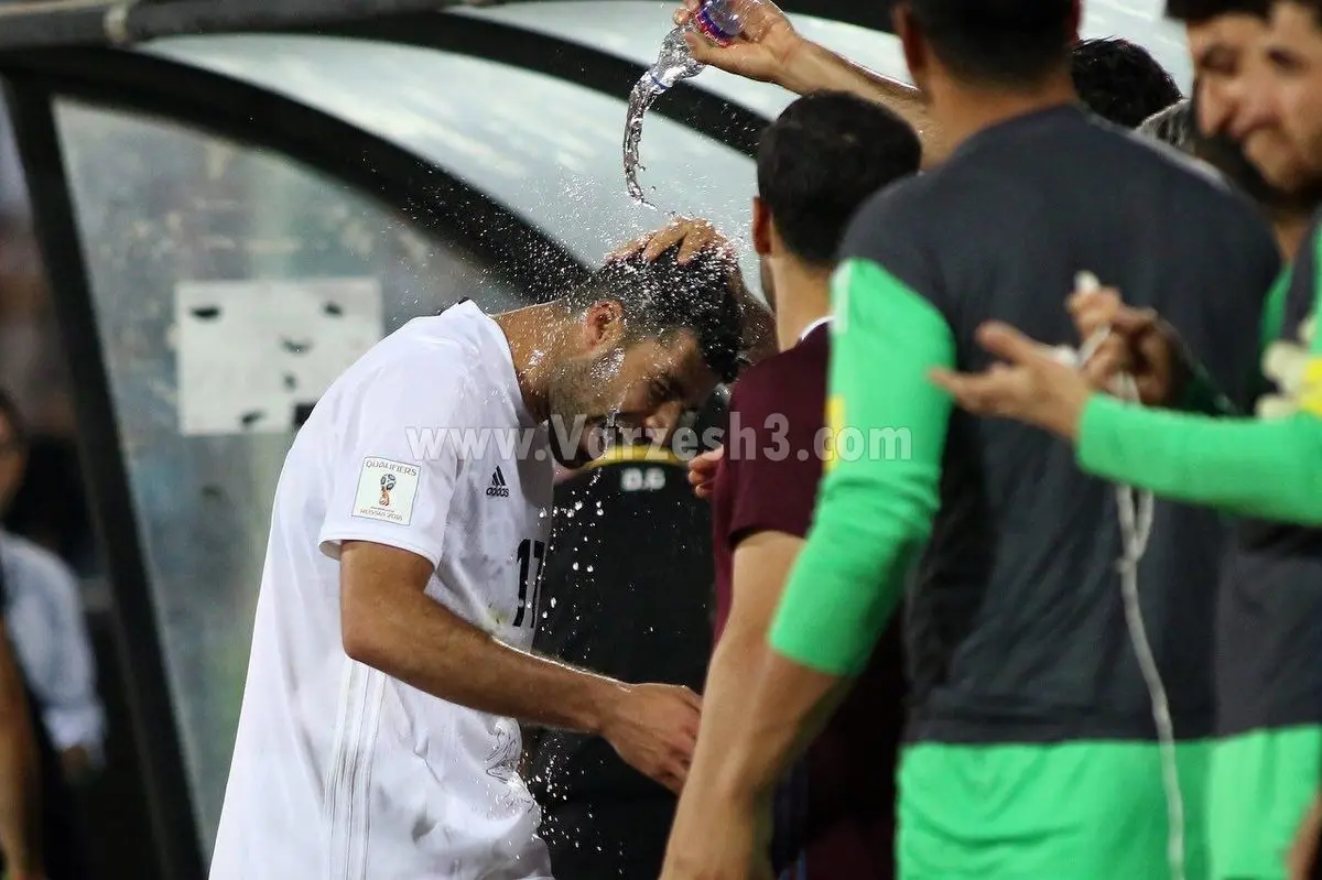  طارمی محبوب نیمکت تیم ملی/عکس