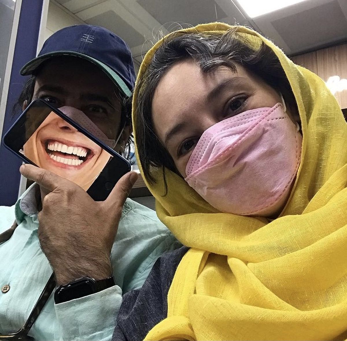 سلفی جدید زوج مشهور + عکس