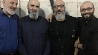 امیر جعفری در میان برادرانش + عکس