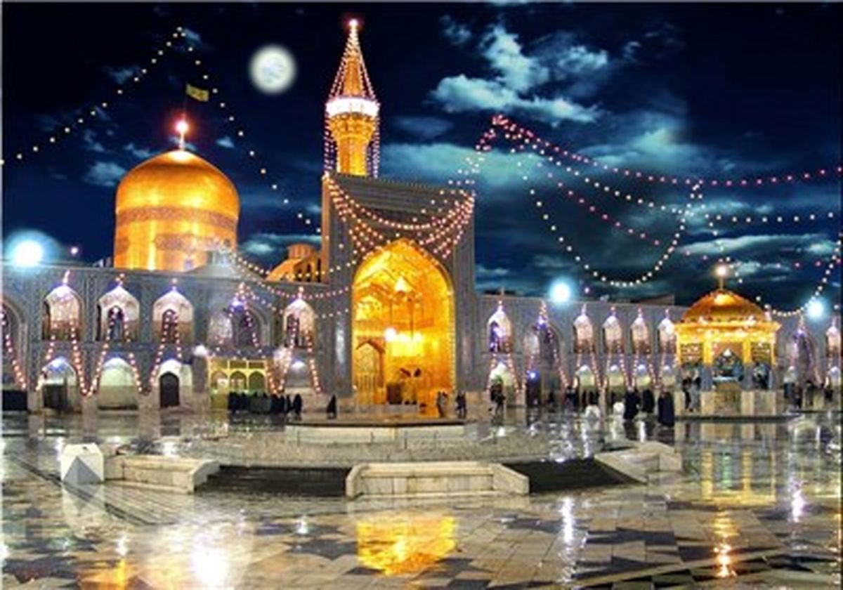 برگزاری باشکوه‌ترین جشن نور رضوان در حرم رضوی