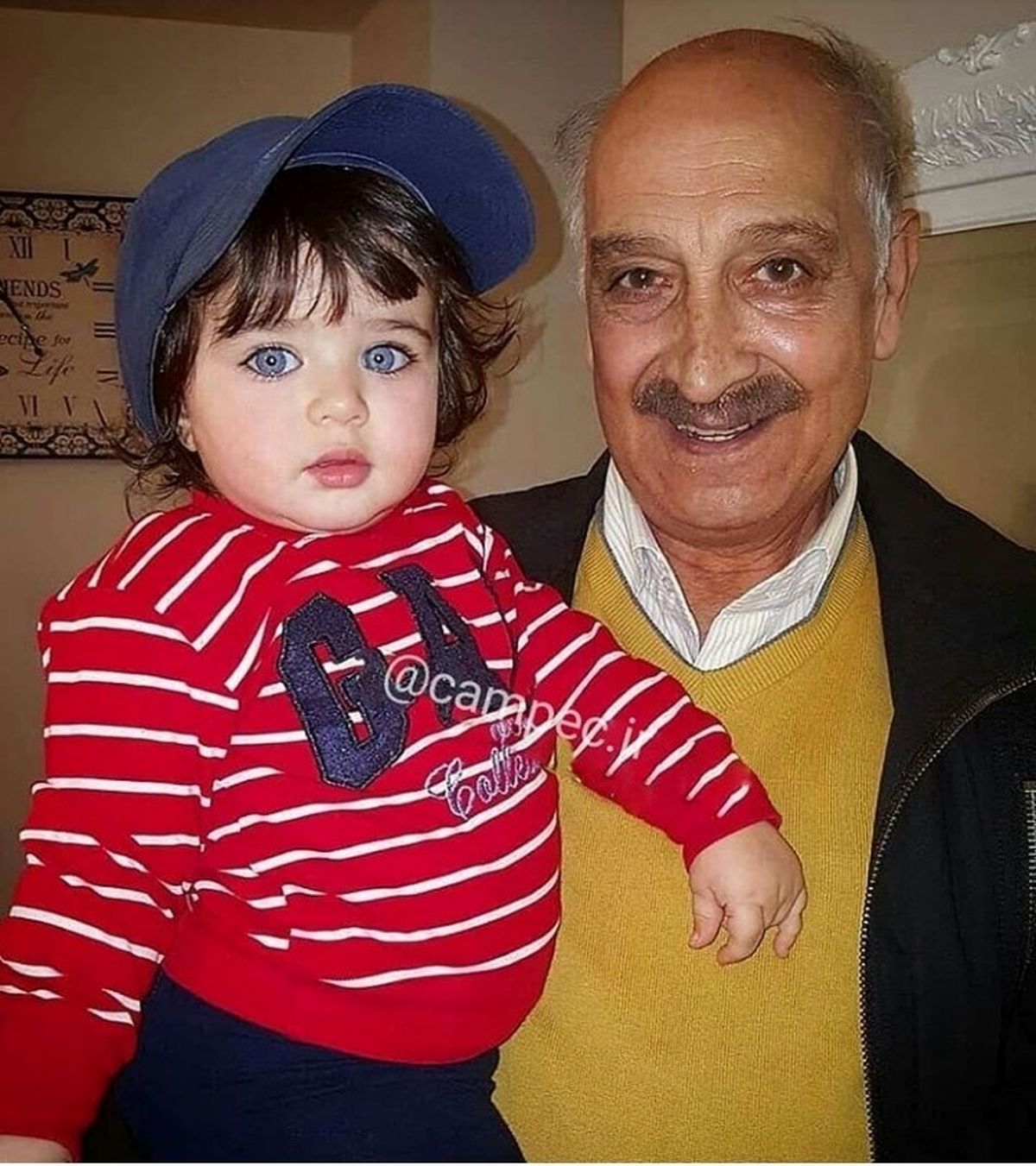 نوه بانمک محمود پاک نیت + عکس