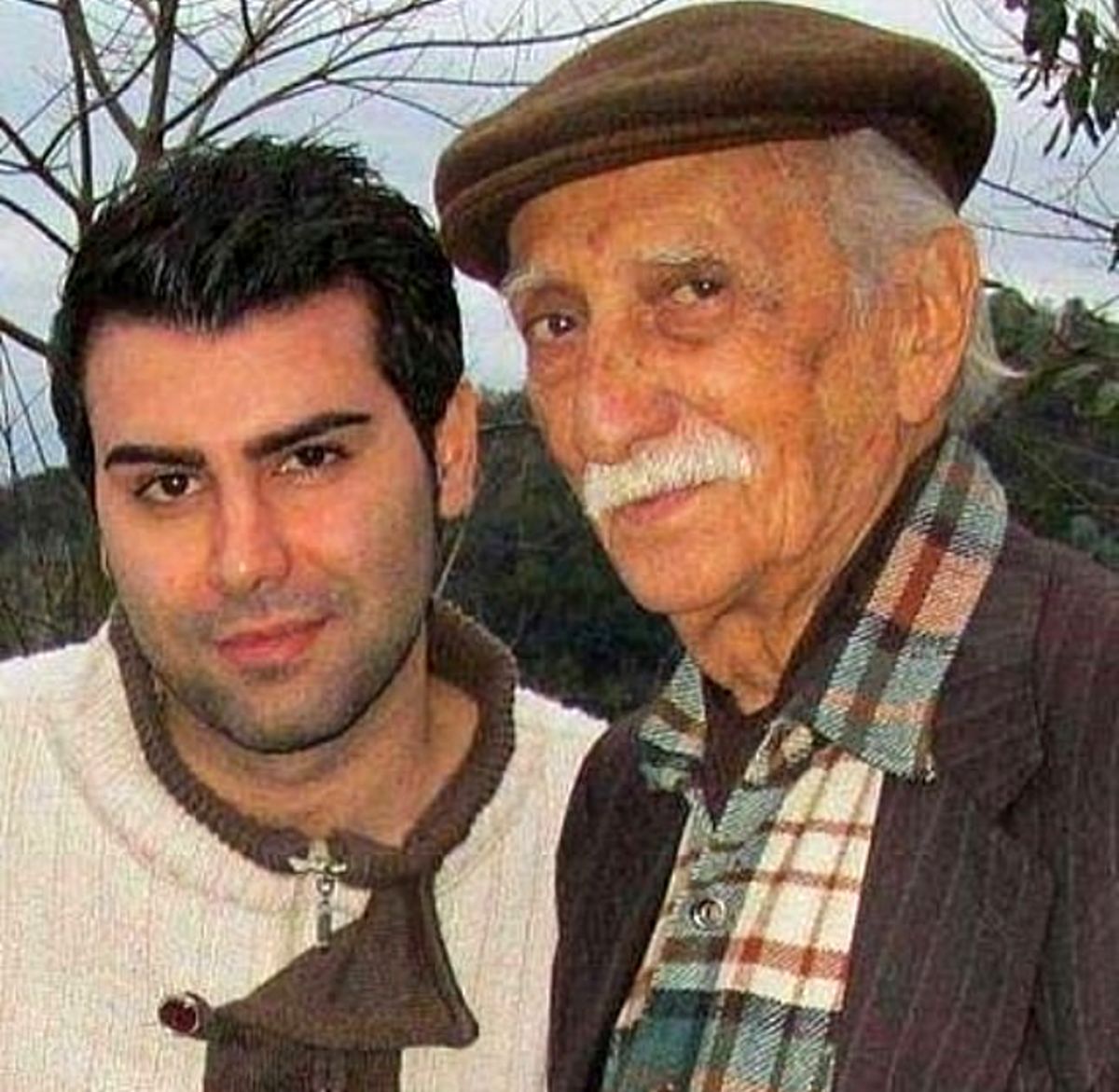 مرحوم داریوش اسدزاده و پسر خوشتیپش+عکس