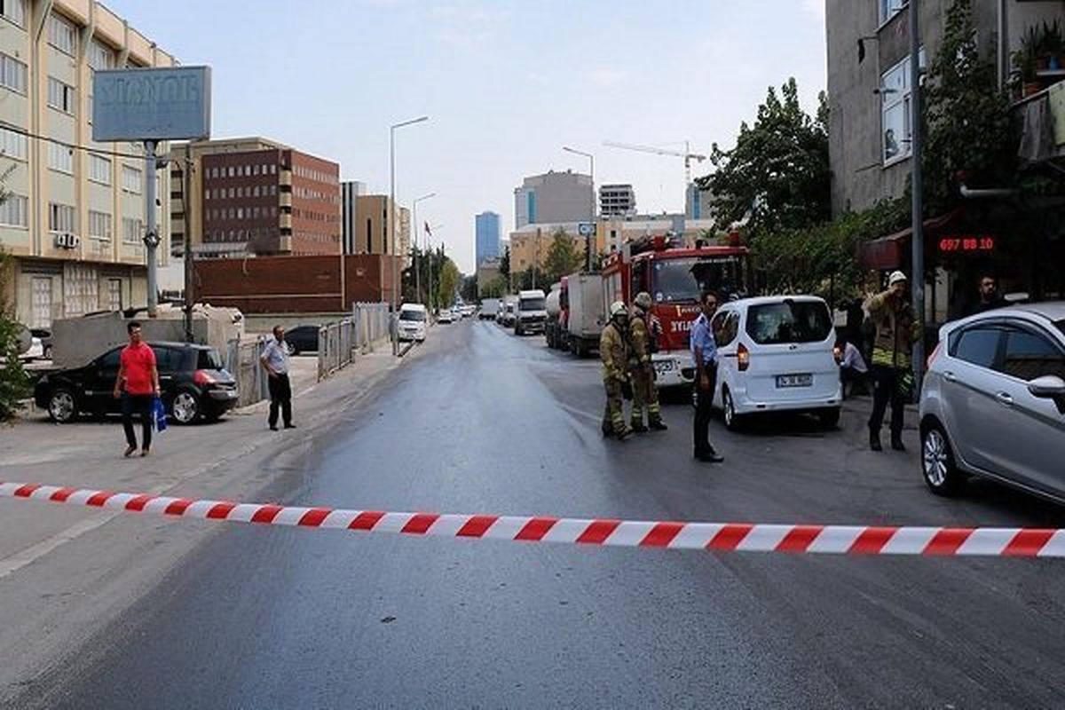 انفجار در خط لوله گاز در استانبول