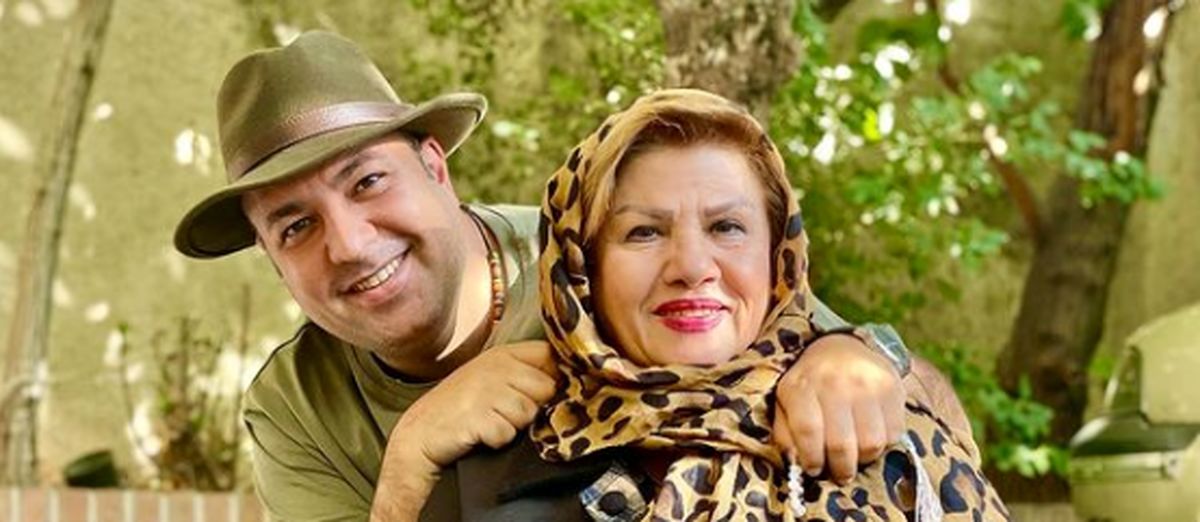 علی اوجی به همراه مادرش در یک ظهر دلچسب + عکس