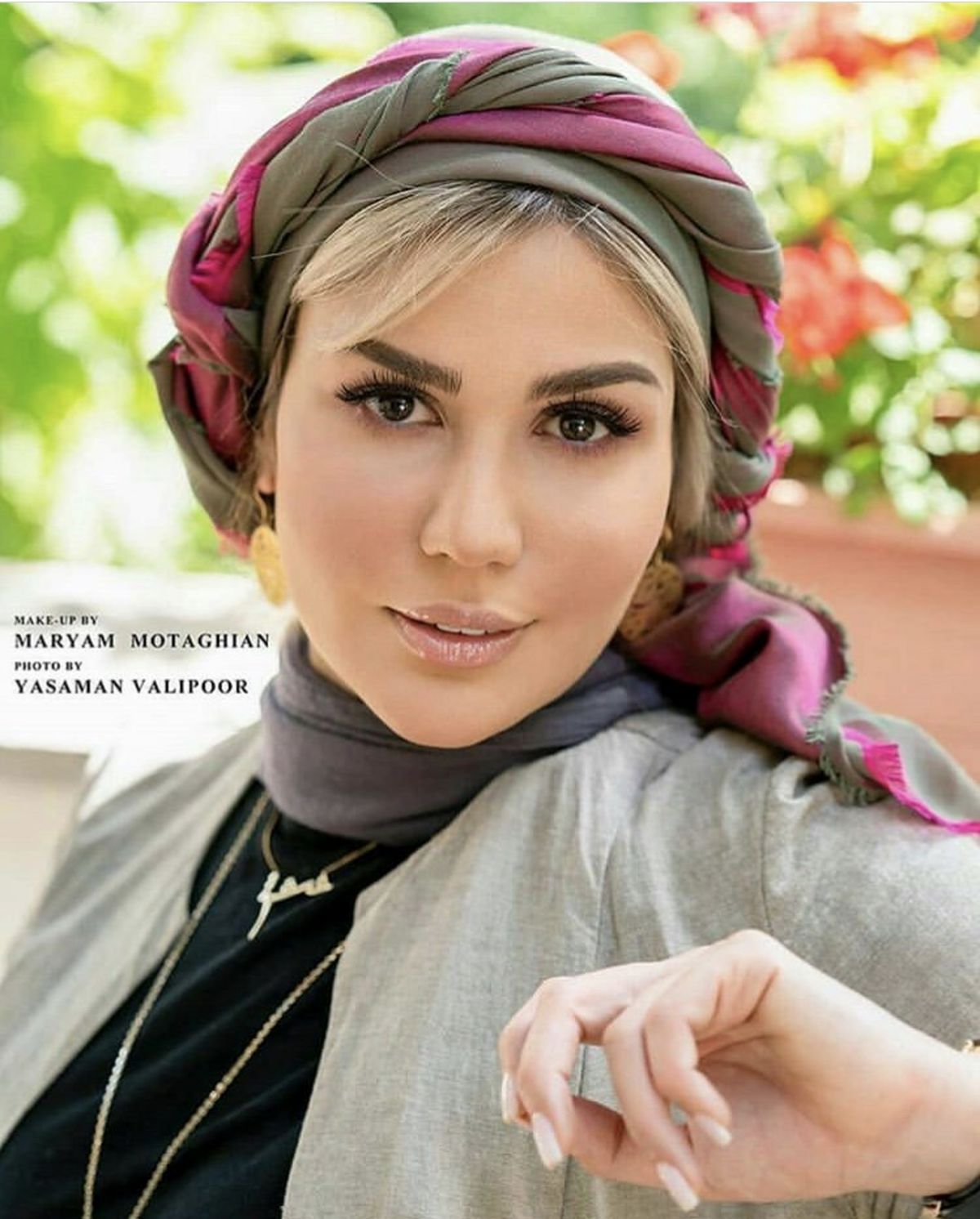 ظاهر جدید ومتفاوت رز رضوی + عکس