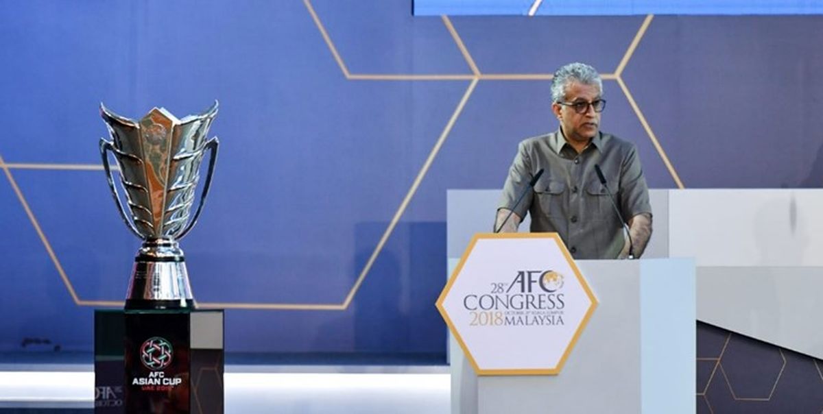 ابقای شیخ سلمان در ریاست در روز غیبت در مجمع AFC+ عکس