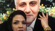 ابراز علاقه همسر علی معلم به عکسش