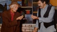 مختار سائقی در کنار زنده یاد کیومرث ملک‌مطیعی + عکس