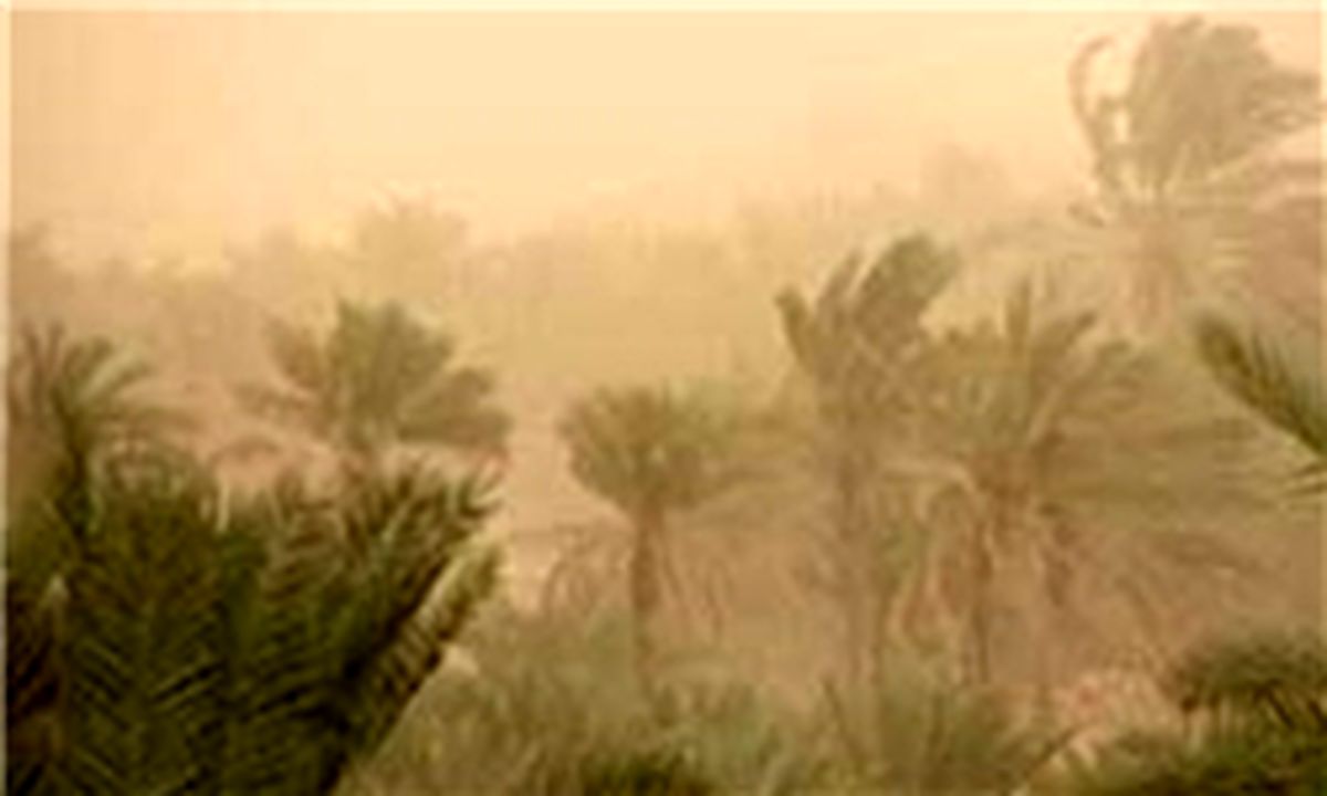 یک توده ریزگرد در راه است 