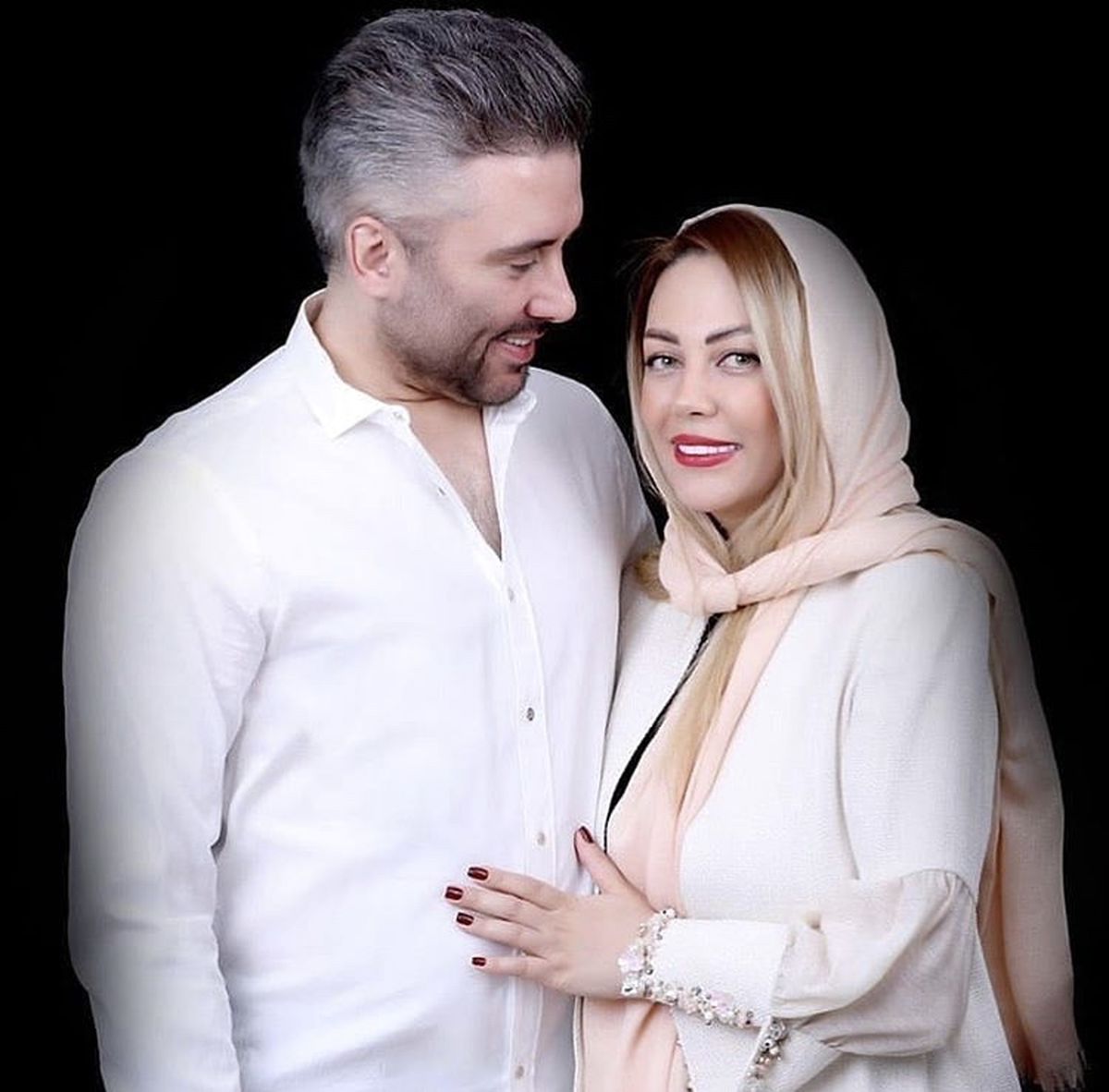 نیما مسیحا و همسرش + عکس