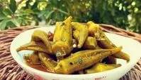 طرز تهیه ترشی بامیه خوشمزه و مجلسی مرحله به مرحله با سرکه