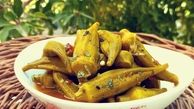 طرز تهیه ترشی بامیه خوشمزه و مجلسی مرحله به مرحله با سرکه