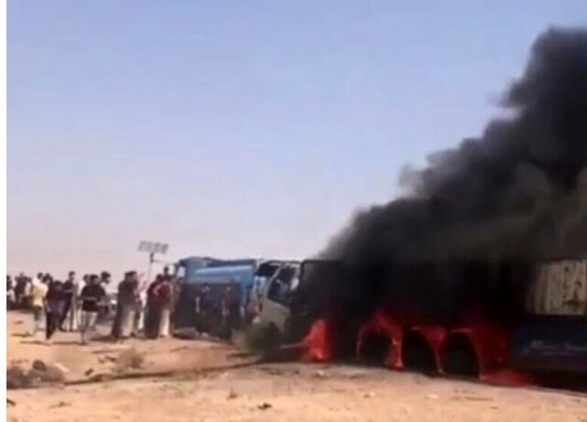 تصادف مرگبار خودروی حامل زائران در عراق / ۱۱ کشته و ۳۰ مصدوم / هویت‌ و ملیت فوتی‌ها معلوم نیست