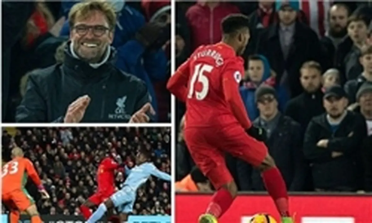 کلوپ نبرد مقابل گواردیولا در آنفیلد را برد