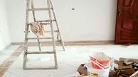 رنگ آمیزی داخل آپارتمان، به شیوه‌ای شاد و انرژیک