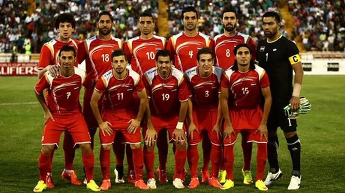 تمرین تیم ملی سوریه تغییر کرد