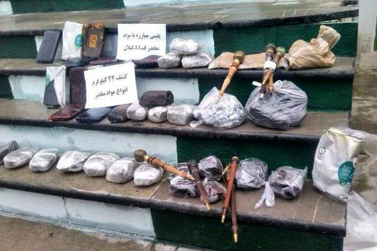 کشف ۴ تن انواع مواد مخدر در سیستان 