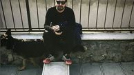مانی نوری و سگش + عکس
