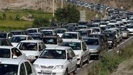 ترافیک نیمه سنگین در آزاد راه تهران-کرج 