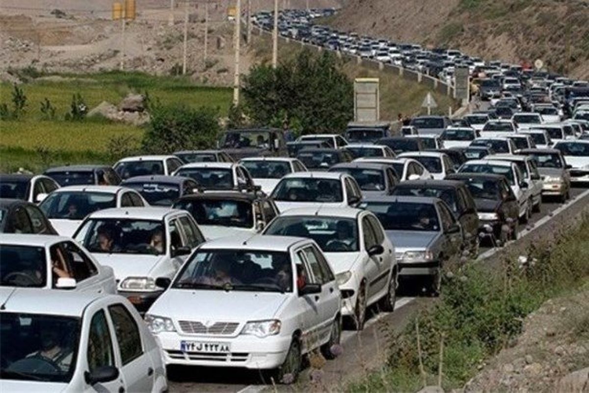 ترافیک نیمه سنگین در آزاد راه تهران-کرج 