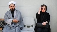 عکس مهرآوه شریفی نیا در تشییع جنازه