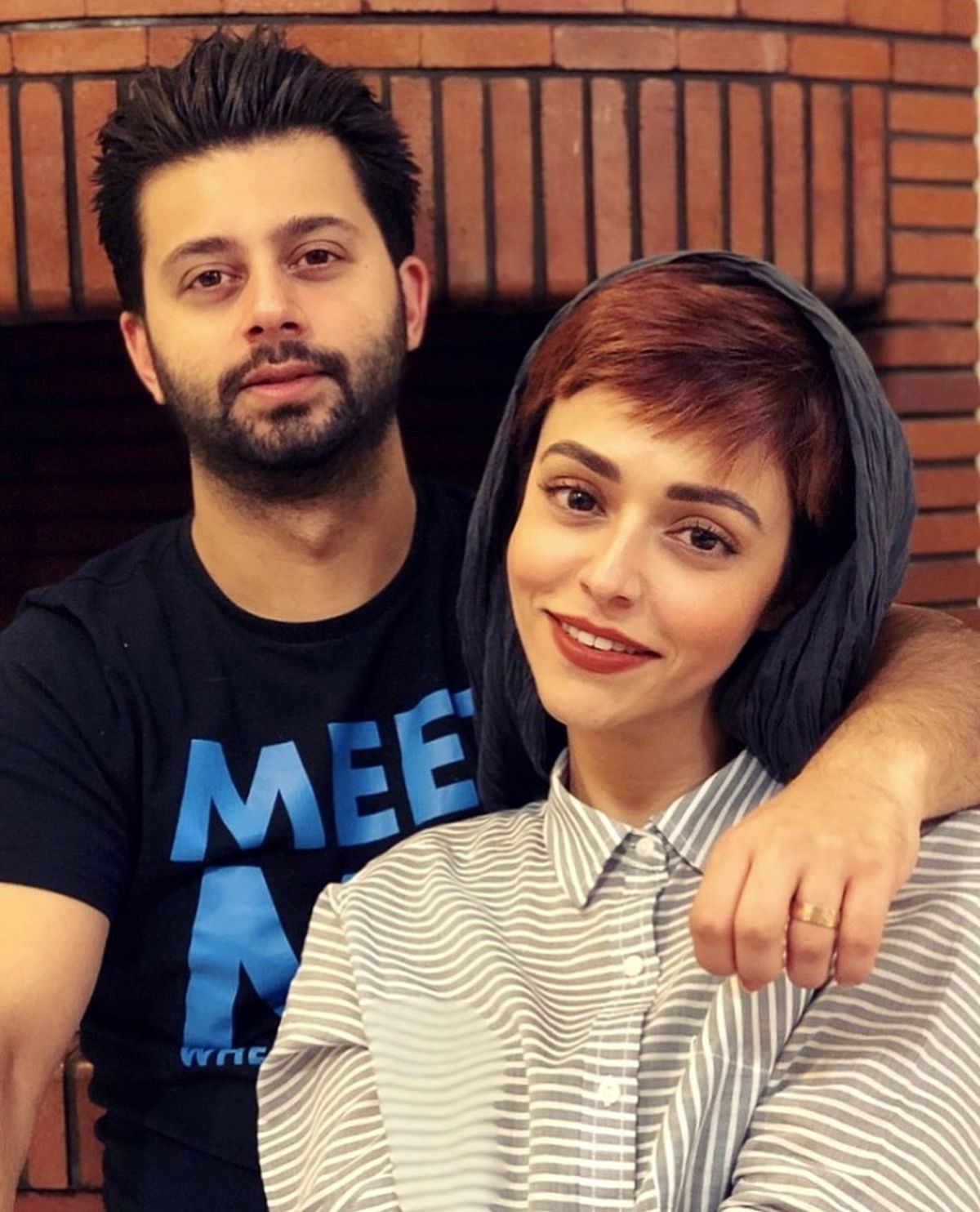 سوگل خلیق و برادرش + عکس