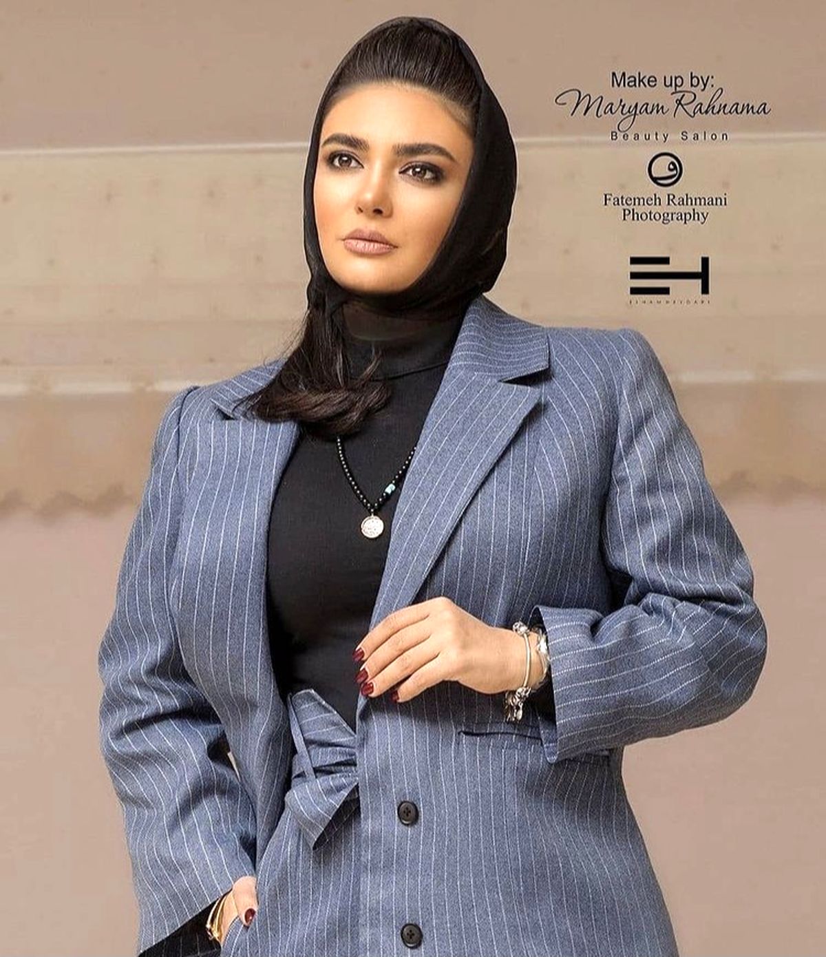 لیندا کیانی با لباس جدید + عکس