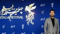 تیپ جذاب بهرام رادان در چهلمین جشنواره فیلم فجر