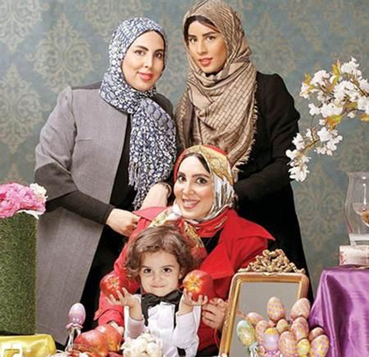 شباهت دیدنی لیلا بلوکات و خواهرش+عکس