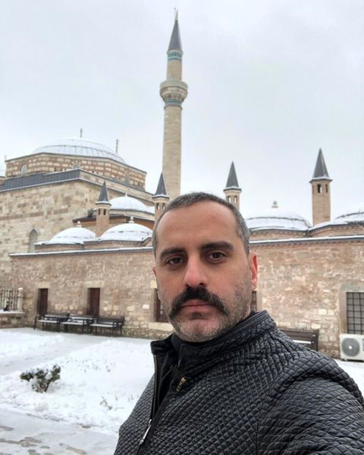گشت و گذار علیرام نورایی در مسکو + عکس